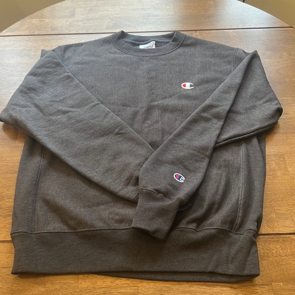 Champion, Men’s, Reverse Weave crew neck sweatshirt